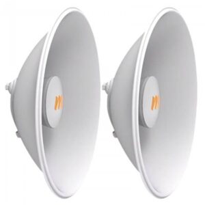 Mimosa N5-X20 – 2 Pack, 4.9-6.4 GHz Modular Twist-on Antenna, 250mm Dish for C5x only, 20 dBi gain – Contains 2 Antenna Assemblies